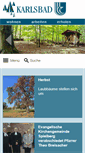 Mobile Screenshot of karlsbad.de
